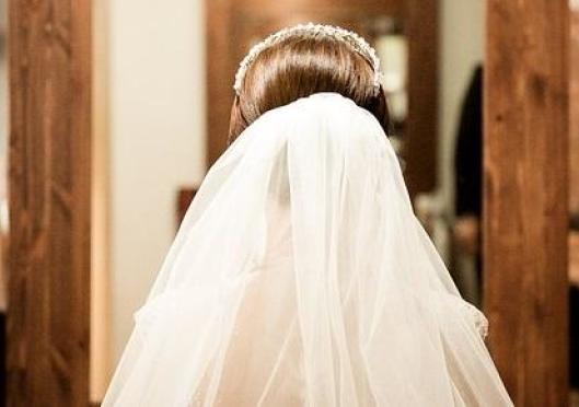 Kissing through a veil is not intimate enough