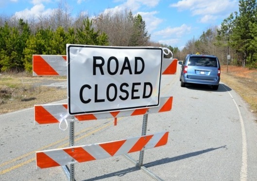 Road closures